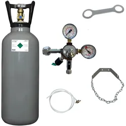 BieTal® Umrüstsatz Umbauset Quooker CO2 Kohlensäure 6kg Flasche Umrüstung Zubehörset