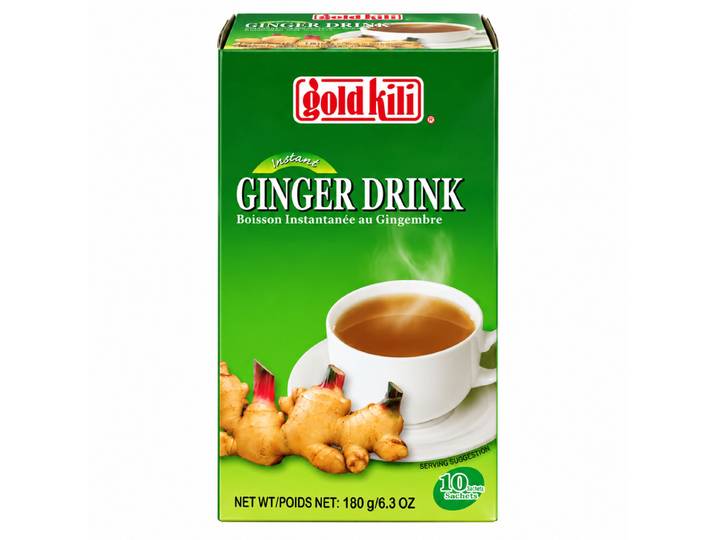 Gold Kili Boissons instantanées au gingembre - 10 x 18 g
