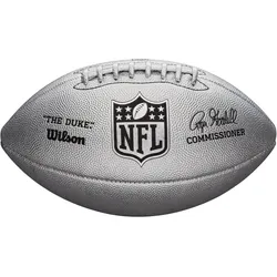 Wilson DUKE Metallic Edition OS American Football silver Official