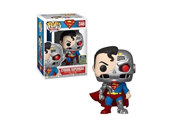 Funko Pop! Heroes: Cyborg Superman SDCC 2020 Exclusive Vinyl Figure #346