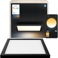 White Ambiance Aurelle quadratische Panelleuchte, LED-Leuchte schwarz