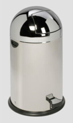 VAR Collecteur de déchets 40 L avec pédale inox 37 l (43117)