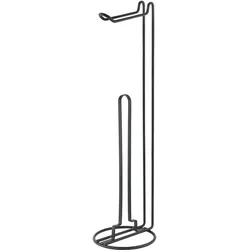 Toilettenpapierhalter ORIGIN (DH 15x58 cm) - schwarz - DH 15x58 cm