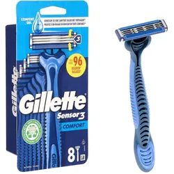 Gillette Sensor3 COMFORT Einwegrasierer 8 St.