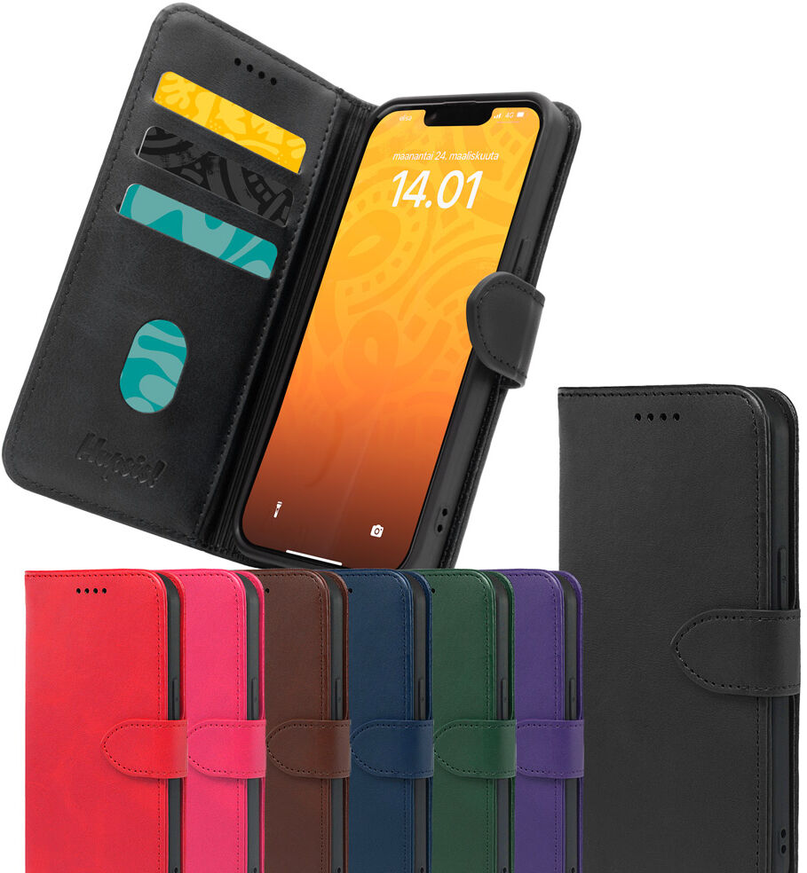 OPPO Reno14 F 5G Hupsis Pohatta Lompakkokotelo, Eri Väreissä