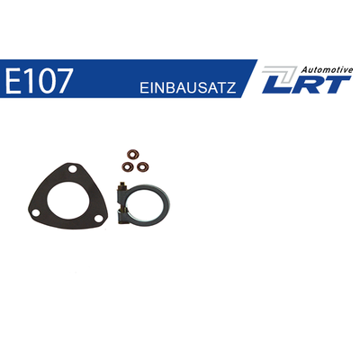 LRT Montagesatz, Katalysator e107 für Opel GM