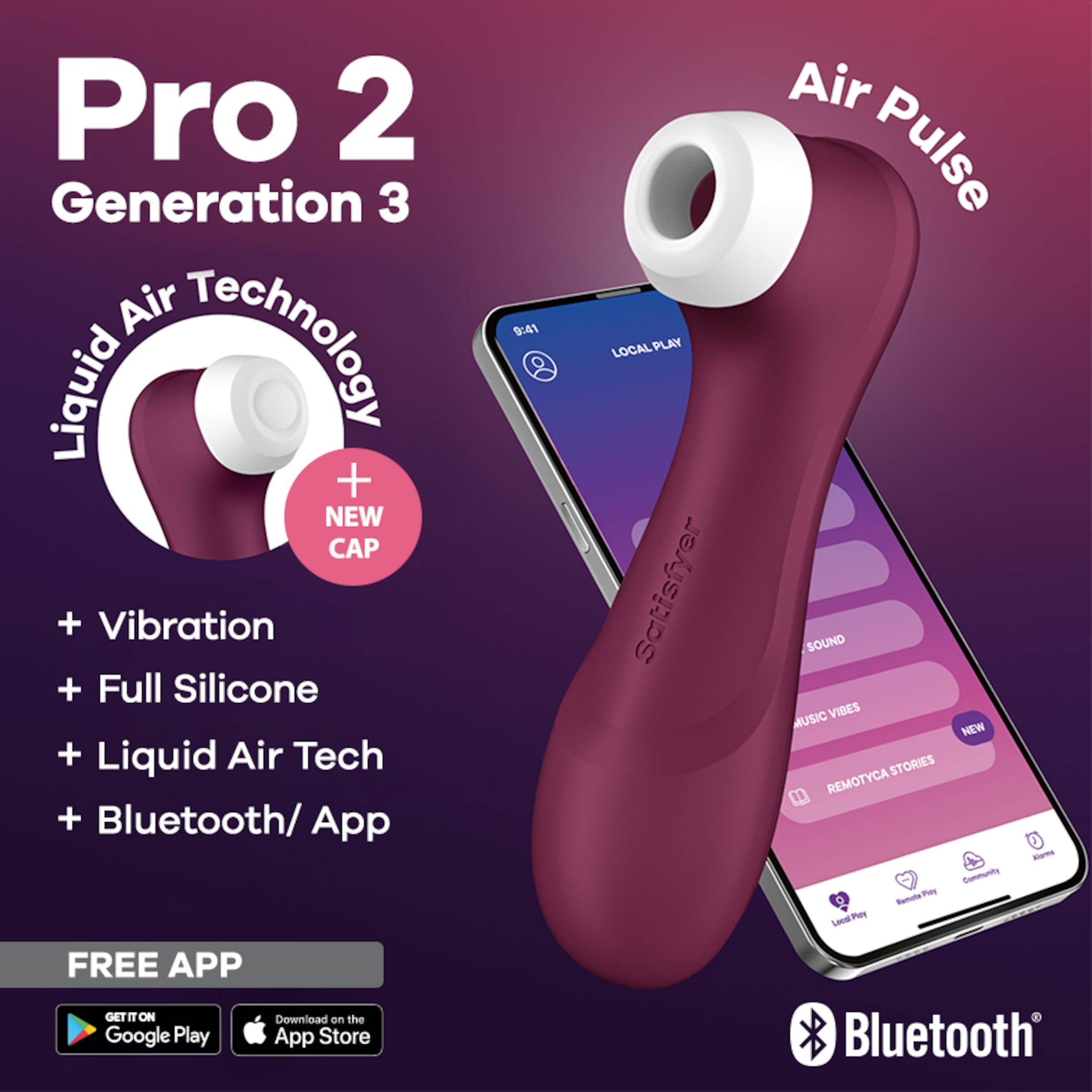 Satisfyer Pro 2 Generation 3 Connect App, 16,5 cm