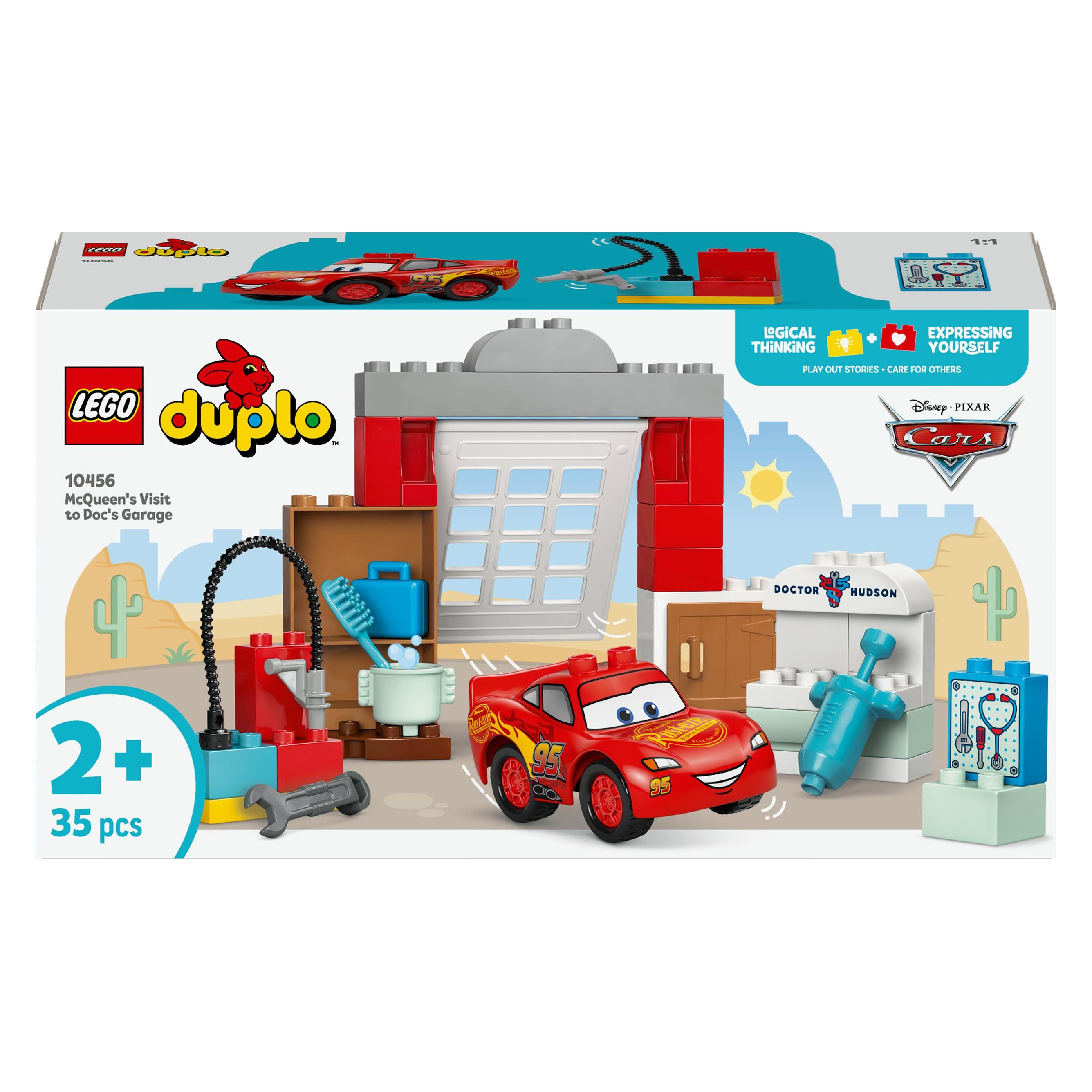 LEGO McQueens Besuch in Docs Werkstatt (10456)