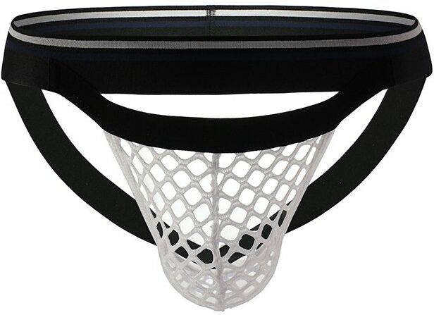 MenSexyWear Jockstrap Filinet Blanc