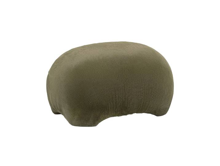 Hocker Marla Grün Kunstfell