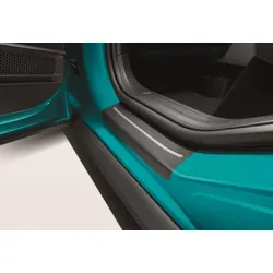 Volkswagen T-Cross  Schutzfolie für Einstiegsleiste schwarz/silber 4teilig