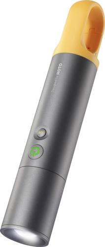 HOTO HTE0015GL Handlampe verstellbar, Einstellbare Punktgröße Li-Ionen Akkus 1000lm 24h 160g
