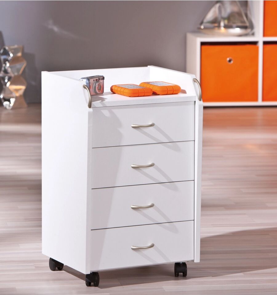 Inter Link CASSETTIERA LAMINATO BIANCO