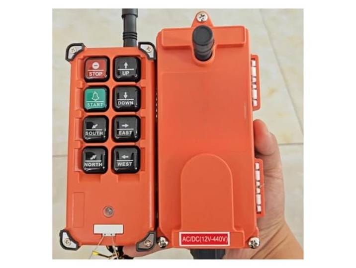 6 tasten Industrielle Drahtlose Radio Kran Fernbedienung schalter Hoist overhead brücke lift control für Heckklappe(1T1R)