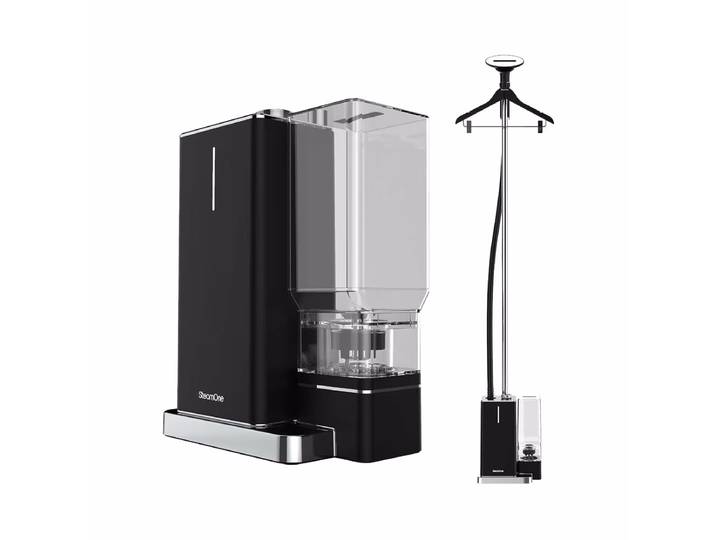SteamOne STO-GEORGE-V2 Vertikaldämpfer – Dampfglätter/Dampfbürste – schwarz
