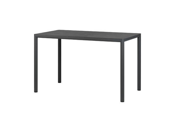 NARDI - Table rectangulaire Piave - Noir - Stratifié HPL - Designer Raffaello Galiotto