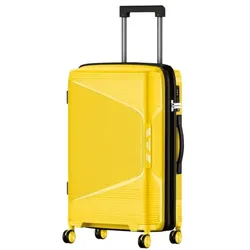 4FLY Hartschalen-Reisekoffer »Linea Lux« XL - 96 L gelb, 48x75x30 cm