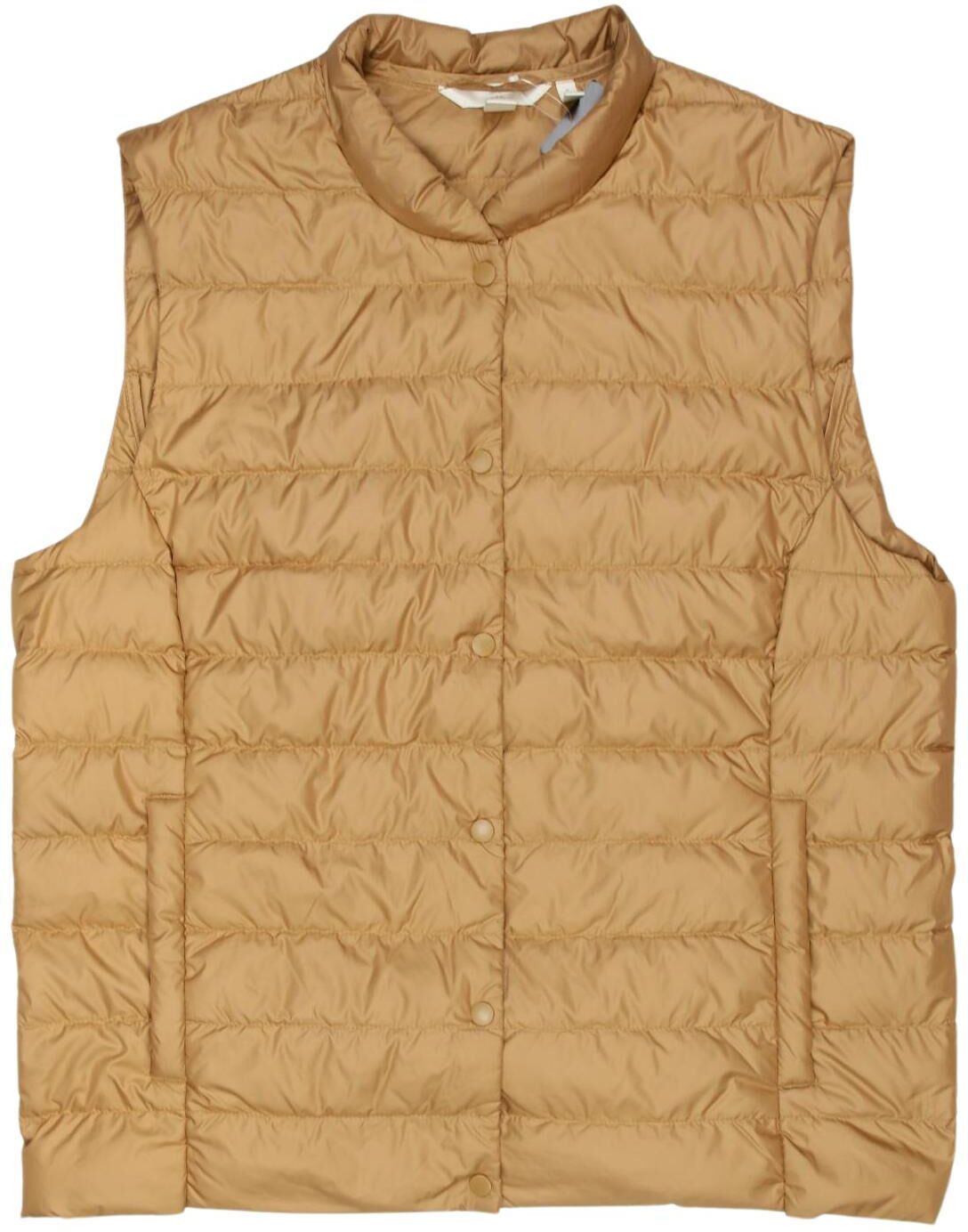 H&M Damen Weste, Beige, Gr. M, Synthetik / Daunen - Second Hand