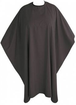 Bifull Einfacher Cape mit Hakenschnitt Grau
