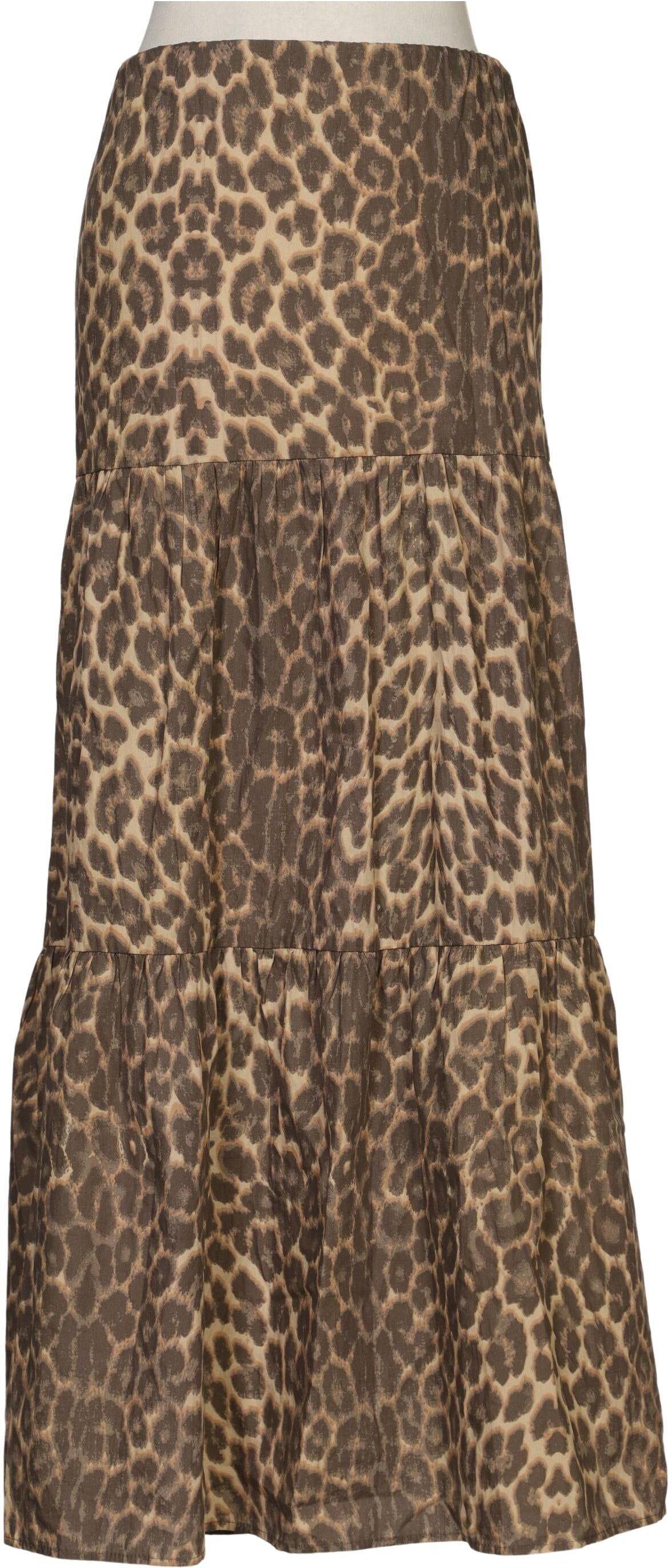 asos Damen Rock, Braun, Gr. M, Baumwolle - Second Hand