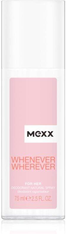 Mexx Whenever Wherever For Her déodorant avec vaporisateur pour femme 75 ml