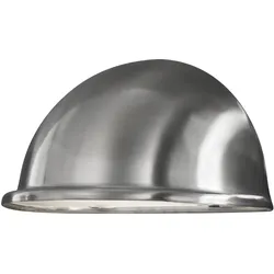 Konstsmide Wandleuchte Torino, Edelstahl, gefrostetes Acrylglas (7325-000)