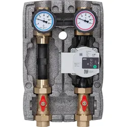 Heizkreisset Easyflow DN25(1'') ungemischt,WMZ-Strecke, Wilo Para 25/6
