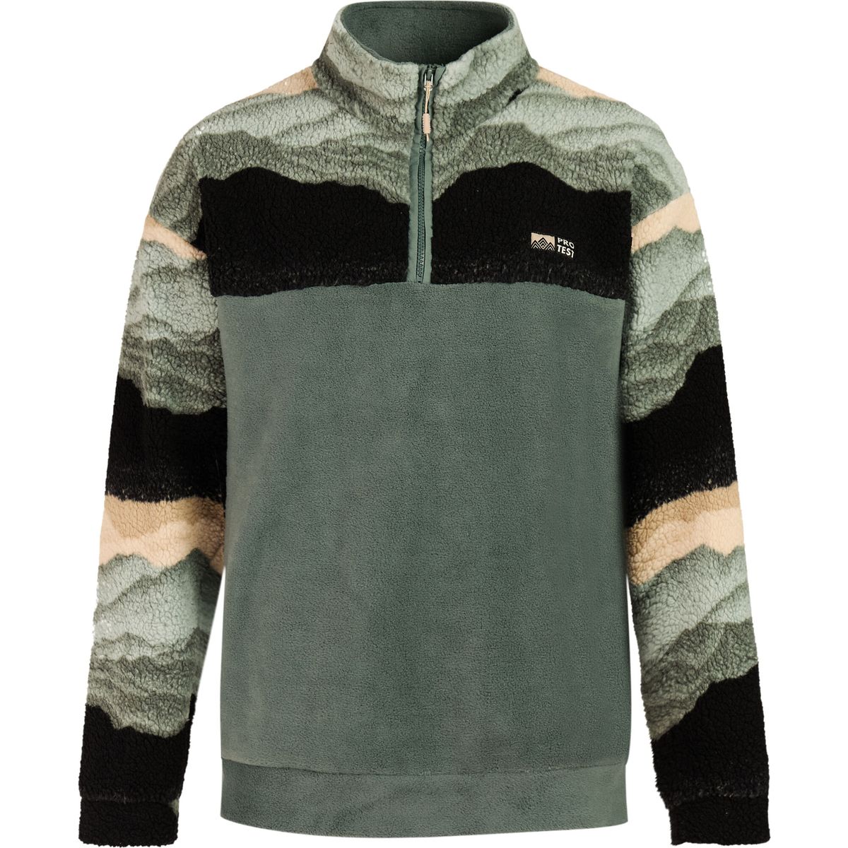 Protest Prtpublic Outdoor 1/4 Zip top evergreen (251) XS 31762004-251-XS