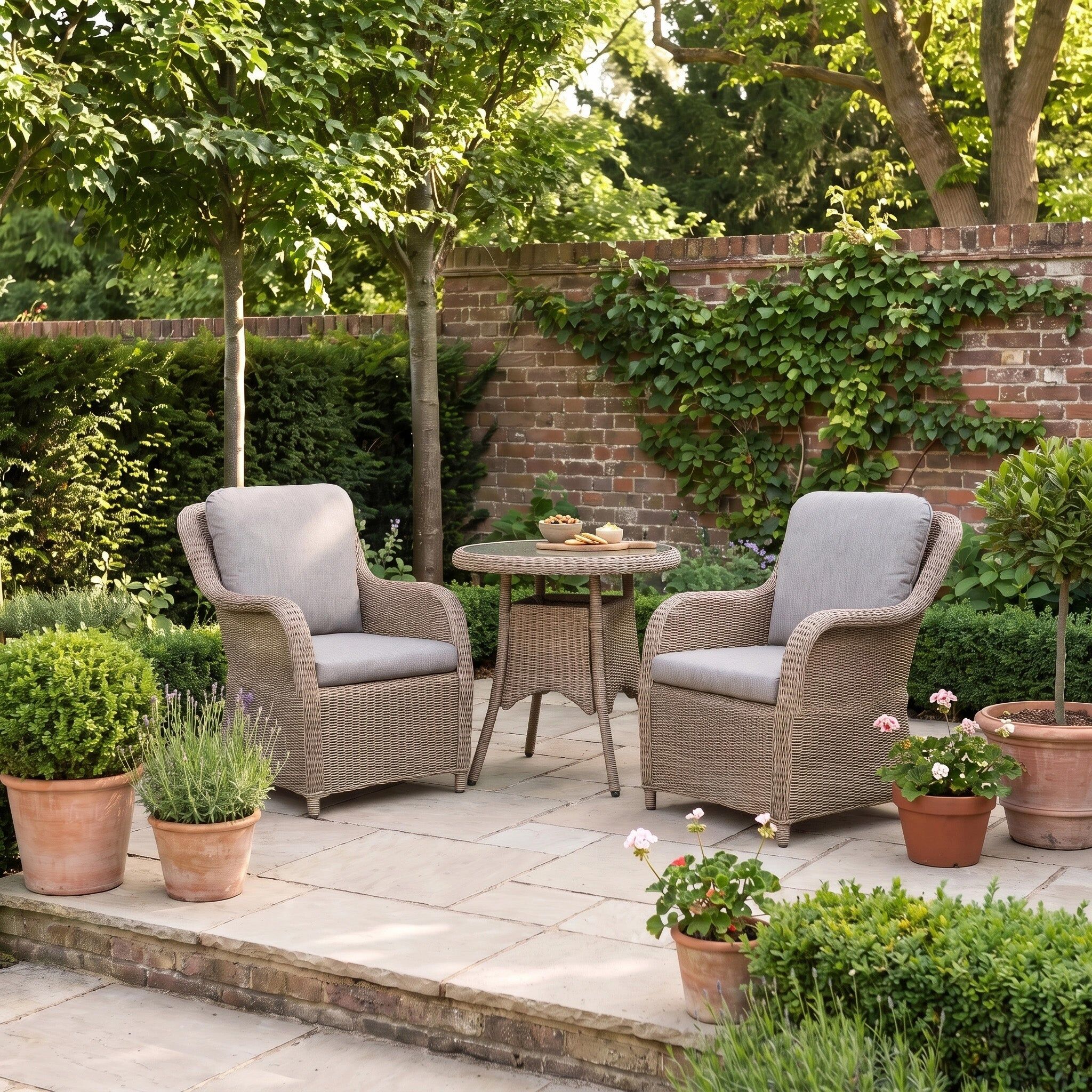Harbour Lifestyle Isla Bistro Set in Flint