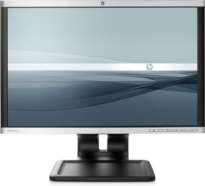 HP Compaq LA2205wg   22"   inkl. Standfuß   Schwarz/Silber - Refurbished