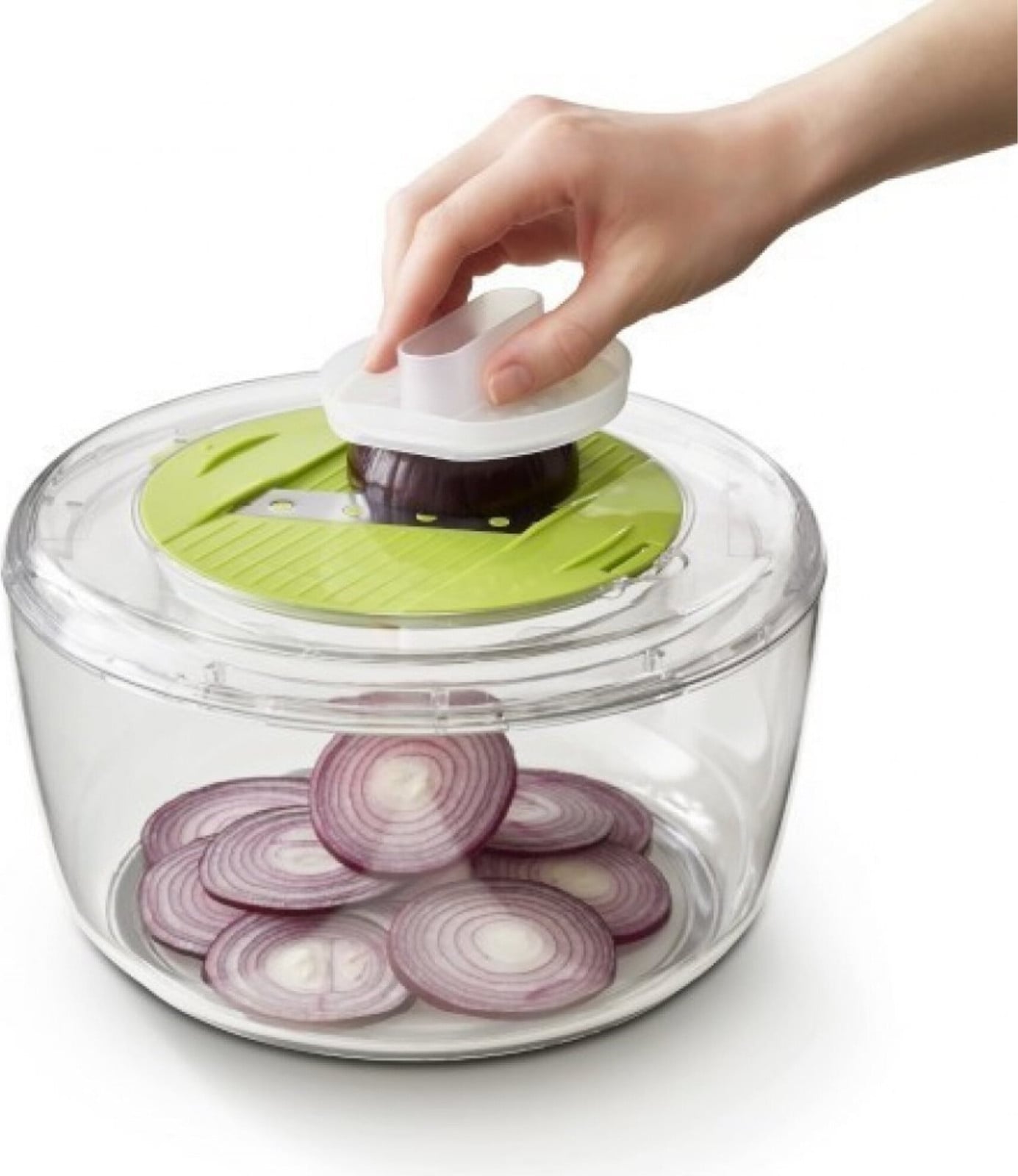 Joseph Joseph Multiprep Salad Spinner met Snijmachine en Accessoires, 24 cm