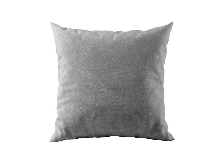 Zierkissen Sofa Costa - Samt - Hellgrau - Luxusbetten24