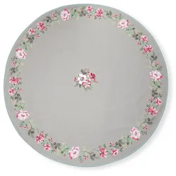 GreenGate Weihnachtsbaumdecke Leonora Red, 130 x 130 cm