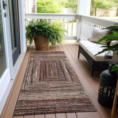 Addison Rugs Machine Washable Indoor/ Outdoor Modern Dimensions Chantille Rug