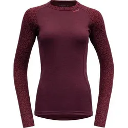 DEVOLD Damen Unterhemd DUO ACTIVE WOMAN SHIRT, Größe XL in Rot Rot