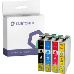 4er Multipack Set kompatibel für Epson 16XL Workforce WF-2110 W Druckerpatronen