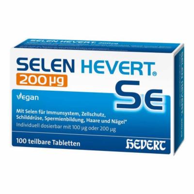 Hevert-Arzneimittel GmbH & Co. KG SELEN HEVERT 200 µg Tabletten 11 g 20379757