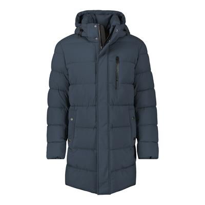 Winterjacke LERROS "Herren Steppjacke in Großen Größen", Herren, Gr. 3XL, blau (blau night), 100% Polyester, Jacken Winterjacke