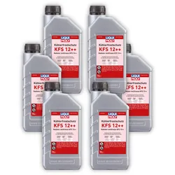 6x Kühlerfrostschutz KFS 12++ LIQUI MOLY 21134 Frostschutzmittel 1 Liter