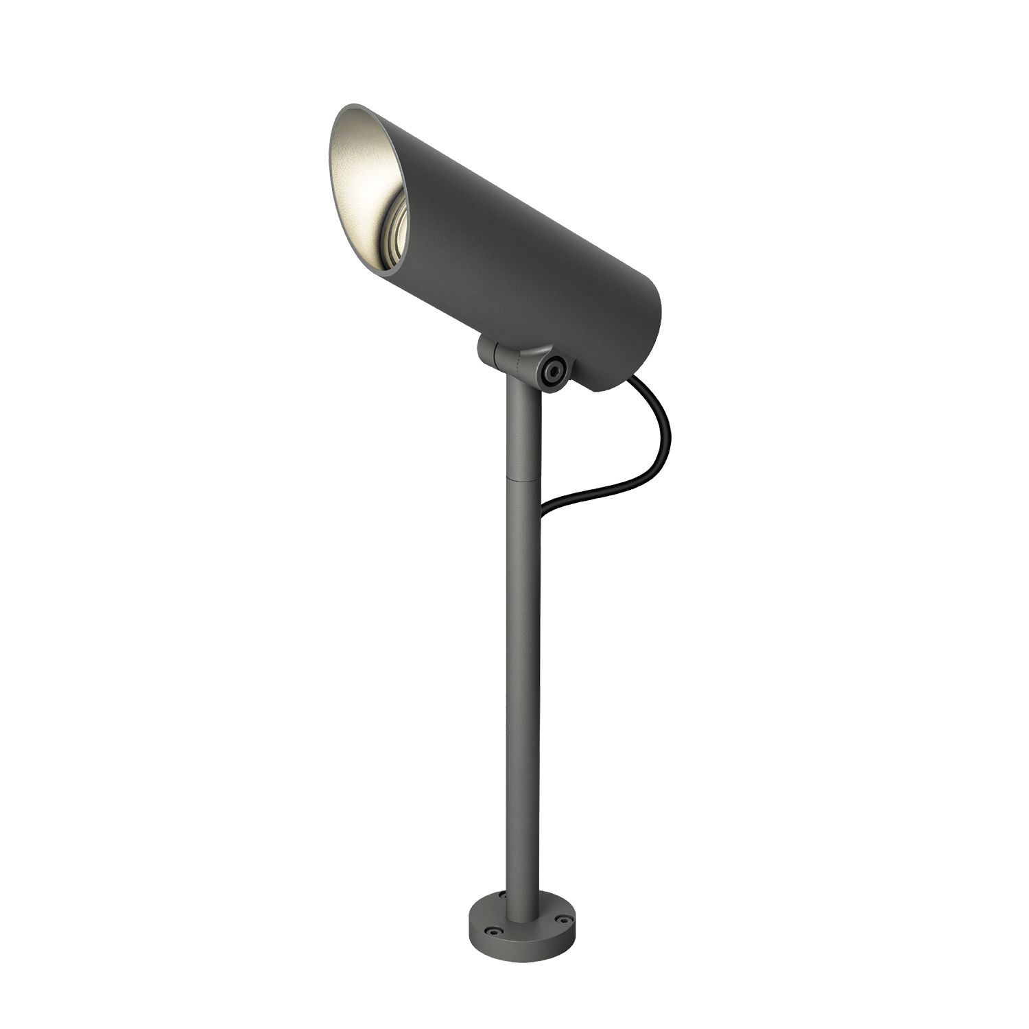 Wever & Ducré LED-Pollerleuchte STIPO OUTDOOR FLOOR PROJ 3.0 - 3000K A anthrazitgrau 737368A5 5404037333912