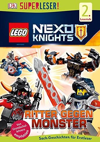 Julia March - SUPERLESER! LEGO® NEXO KNIGHTSTM. Ritter gegen Monster: 2. Lesestufe Sach-Geschichten für Erstleser - Preis vom 14.10.2026 23:07:16 h