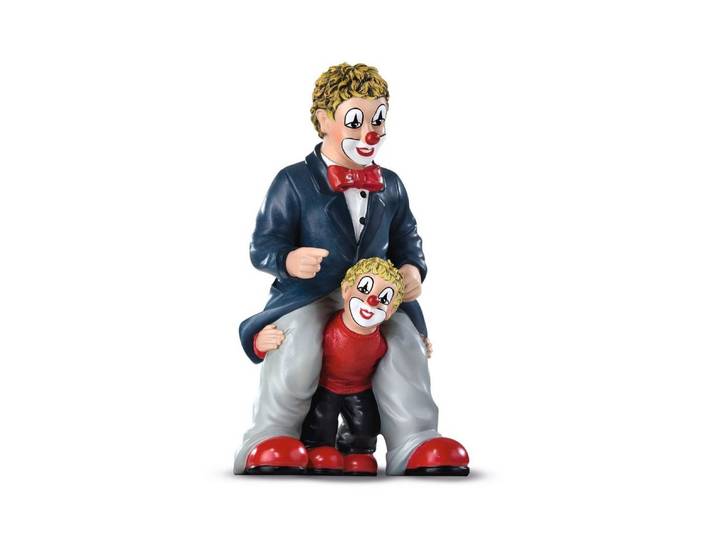 GILDE Sammelfigur Gildeclowns Figur Das gute Versteck - mehrfarbig - H. 15cm (1 Stück)