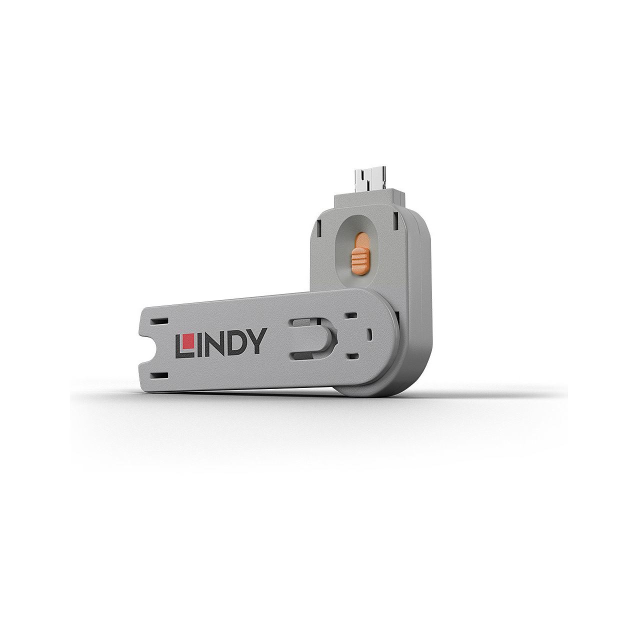 Lindy Schlüssel für USB Port Schloss orange