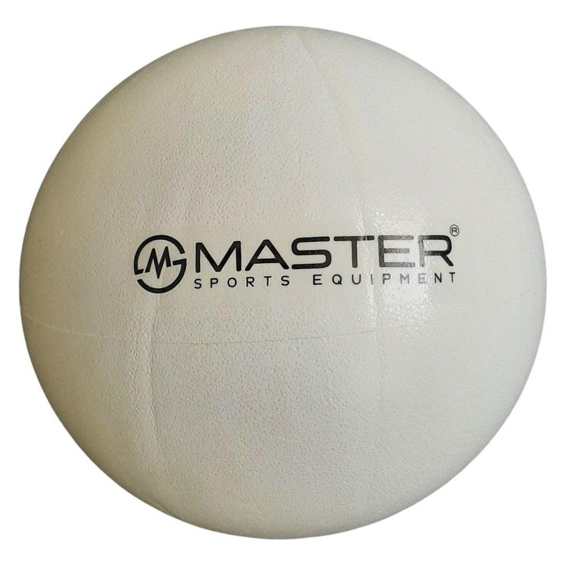 Master Pilka Gimnastyczna Over Ball 26 cm, weiss, für Pilates (26 cm) (70391823)