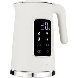 BerlingerHaus Wasserkocher BPA-frei, Cool-Touch-Gehäuse, digitaler Timer, LCD-Display, Temperaturvorwahl, Überhitzungsschutz Creme Fassungsvermögen: 1.7 l BH/9738