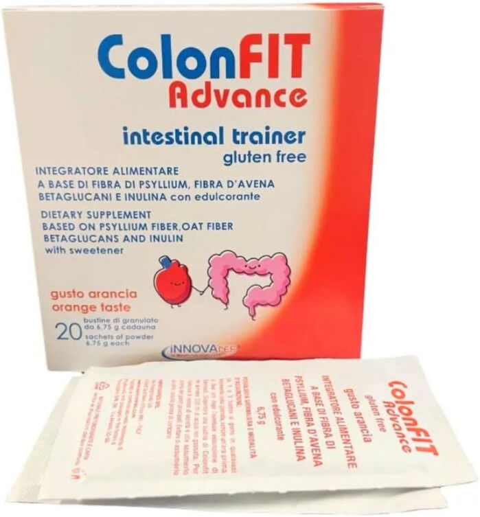 Innovares Srl Colonfit Advance Integratore Azione Colon Metabolica Arancia 20 Bst