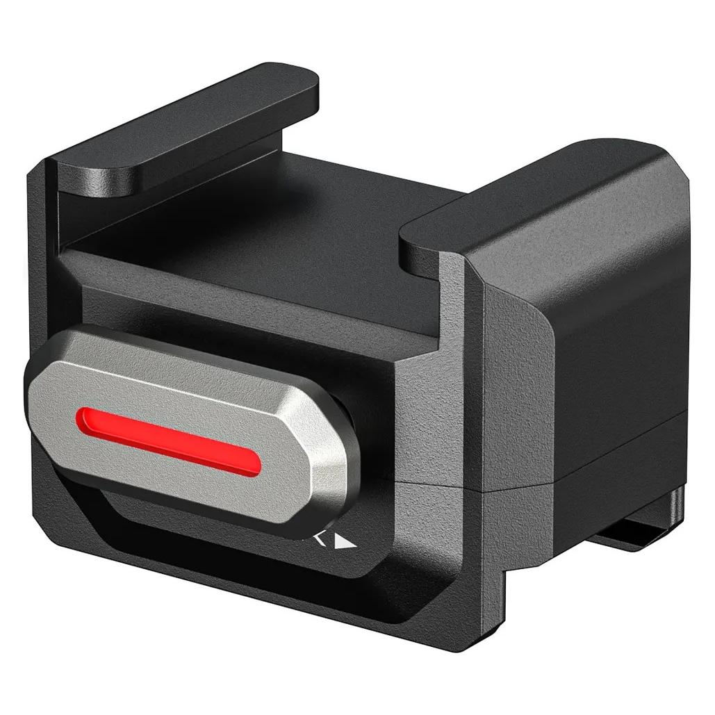 SmallRig 6910 Adapter mit Blitzschuhhalterung für SR-MicroSlide (Diverses Video Zubehör) (6910)
