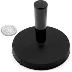 3x Supermagnete, Magnet, Griffmagnet gummiert (1x)