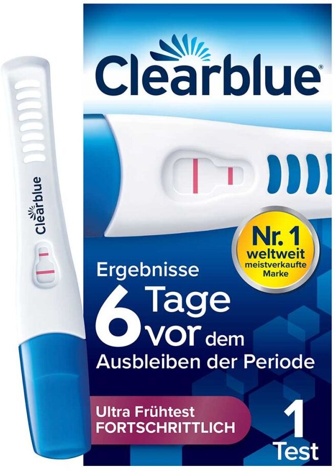 Clearblue Schwangerschaftstest 6 Tage Vorher 2 Hormone 1stk