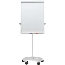 MAUL Flipchart MAULoffice Rundfuß Rollen 64 x 77 x 196.5 cm weiß
